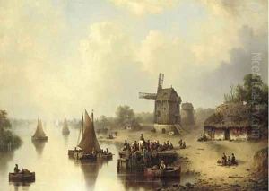 Departing from the banks of the estuary