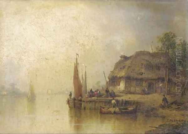 Unloading the boat - view 1