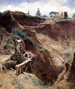 The Gravel Pit Kings Cross by Alfred William Hunt