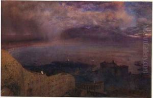 Naples or Land of Smouldering Fire by Alfred William Hunt