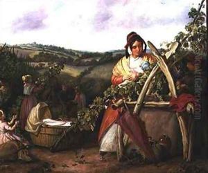 Hop Pickers by Solomon Alexander Hart