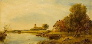 Landliche Idylle An Einem See
