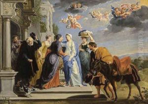 The Visitation 1659 by Willem van, the Elder Herp