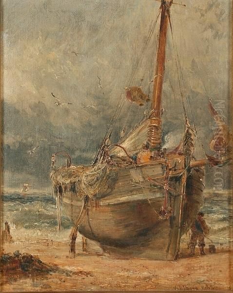 Fishing Boat On The Shore - view 1