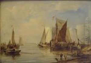 Fishing Boats By The Shore