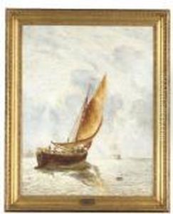 A Boat Entering The Mersey