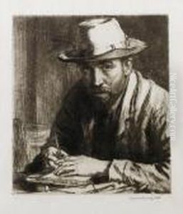 Portrait Of The Artist In A Hat, No.1