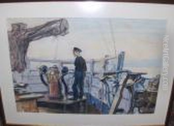 Sailor On Deck - view 1