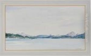 A Loch Landscape by Muirhead Bone