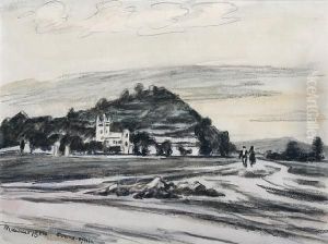 'gerona, Spain' - An Extensivelandscape by Muirhead Bone
