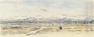 Riding Across The Spanish Plains by Muirhead Bone