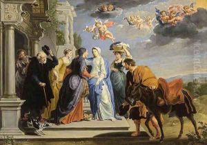 The Visitation by Willem van, the Elder Herp