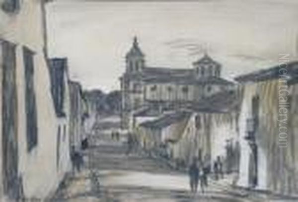 Evening, Convent De La Merced, Ronda - view 1