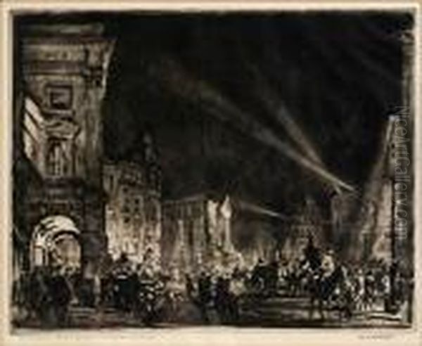 Piccadilly Circus - view 1