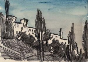 Sunset, Cuenca by Muirhead Bone
