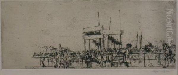 A Quayside Scene - view 1