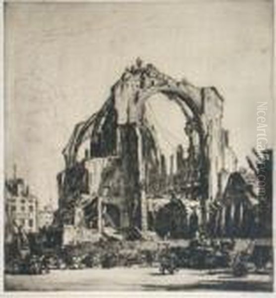 Demolition Of St James's Hall (exterior) - view 1