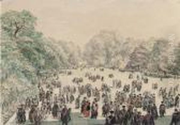 Garden Party, St. John's College, Oxford - view 1