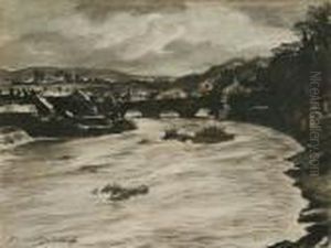 Spate Of River Ludlow Spate Of River Ludlow