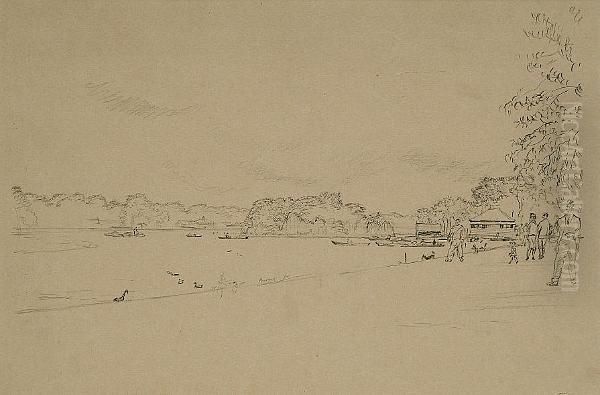 Serpentine, Hyde Park - view 1