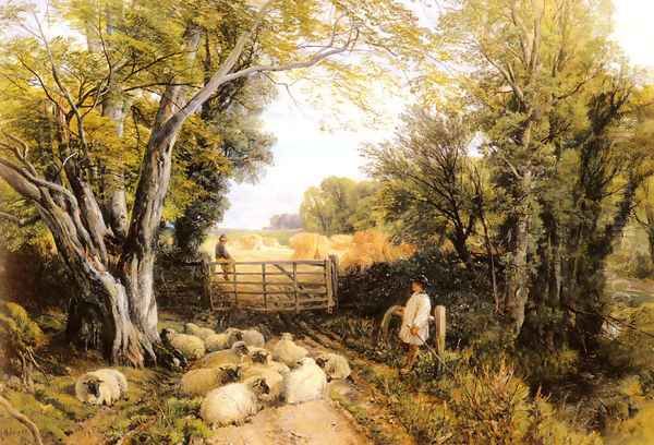 Landscape in Wales - view 1