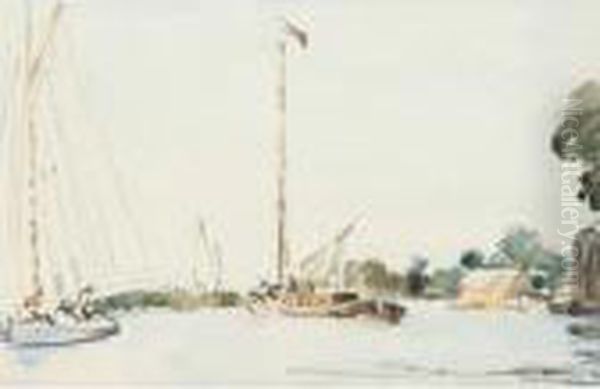 Norfolk Sailing Scene - view 1