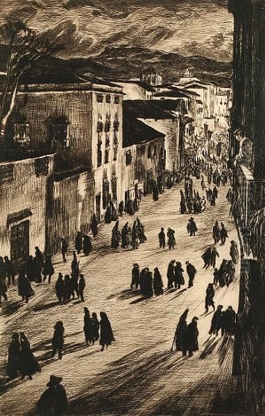 A Spanish Good Friday (campbell Dodgson 412) - view 1