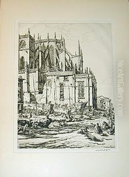 The Apse Of Leon Cathedral, Spain; Roman Bull Excavated - view 1