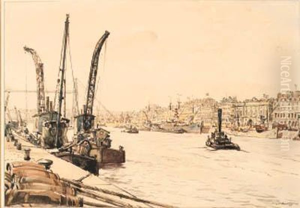 Three Cranes, Rouen - view 1