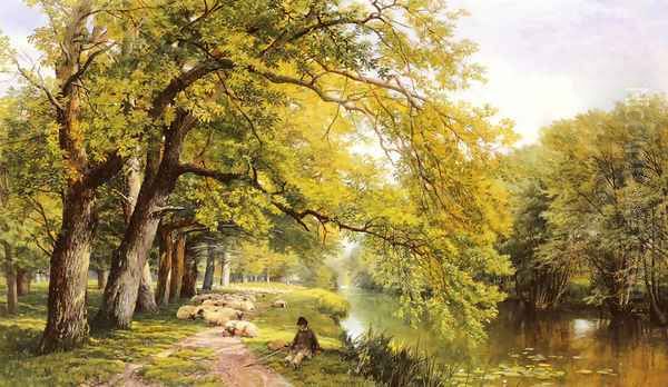At Ockman, Surrey in Summer - view 1
