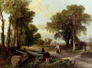 A Wayside Conversation by Frederick William Hulme