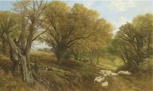 A Surrey Glade by Frederick William Hulme