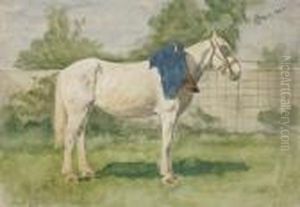 Cheval De Profil by Isidore Jules Bonheur