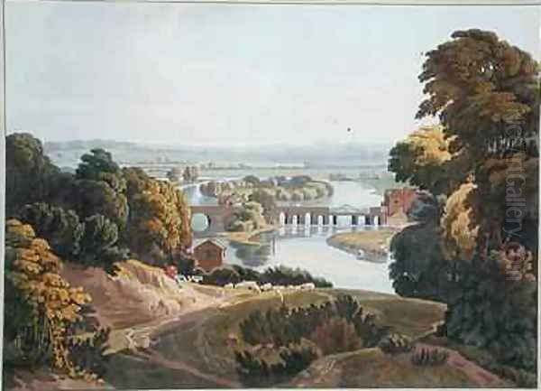 Caversham Bridge near Reading - view 1