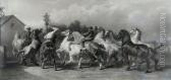 Coming From The Horse Fair - view 1