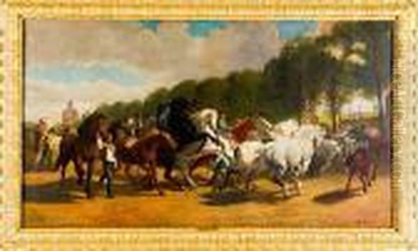 The Horse Fair - view 1