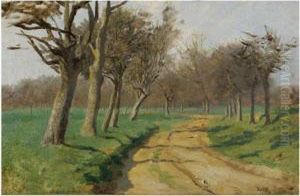 La Plaine Et Les Champs (le Chemin Tournant A L'entre Dubois) by Rosa Bonheur