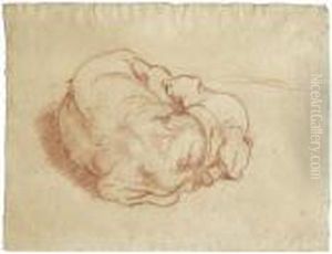 Schlafender Hund by Rosa Bonheur