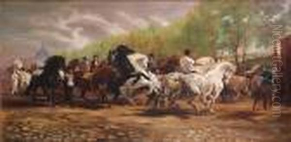 The Horse Fair - view 1