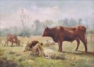 Resting Cattle by Rosa Bonheur