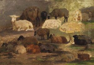 Troupeau De Moutons by Rosa Bonheur