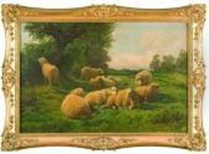 Gregge A Riposo Nella Campagna by Rosa Bonheur