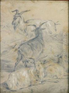 "cabras" by Rosa Bonheur