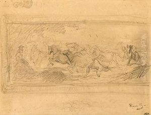 Study For A Horse Fair
