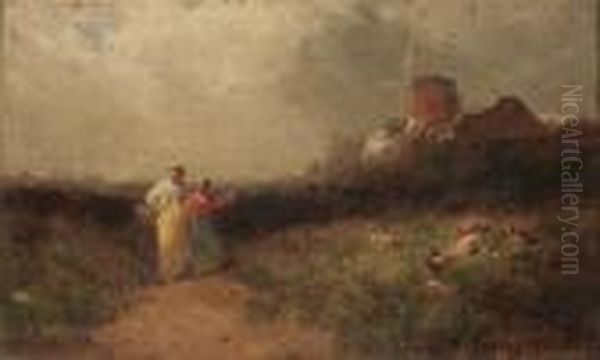 Landscape With Peasant Women - view 1