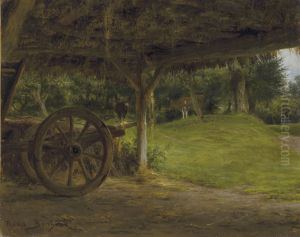 La Grange Dans La Foret by Rosa Bonheur