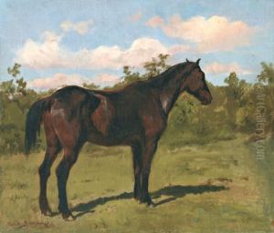 Cheval Dans Un Pre by Rosa Bonheur