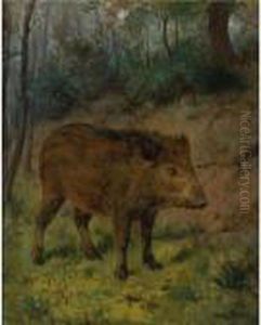 A Boar by Rosa Bonheur