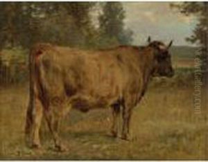 Bull In A Landscape by Rosa Bonheur