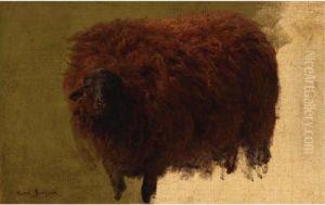 Large Wooly Sheep (wether) by Rosa Bonheur